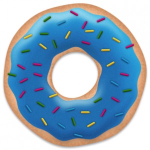 Donut for Sportstagid's logo is cool like apple