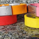 Childrens Id bracelets, medical tags